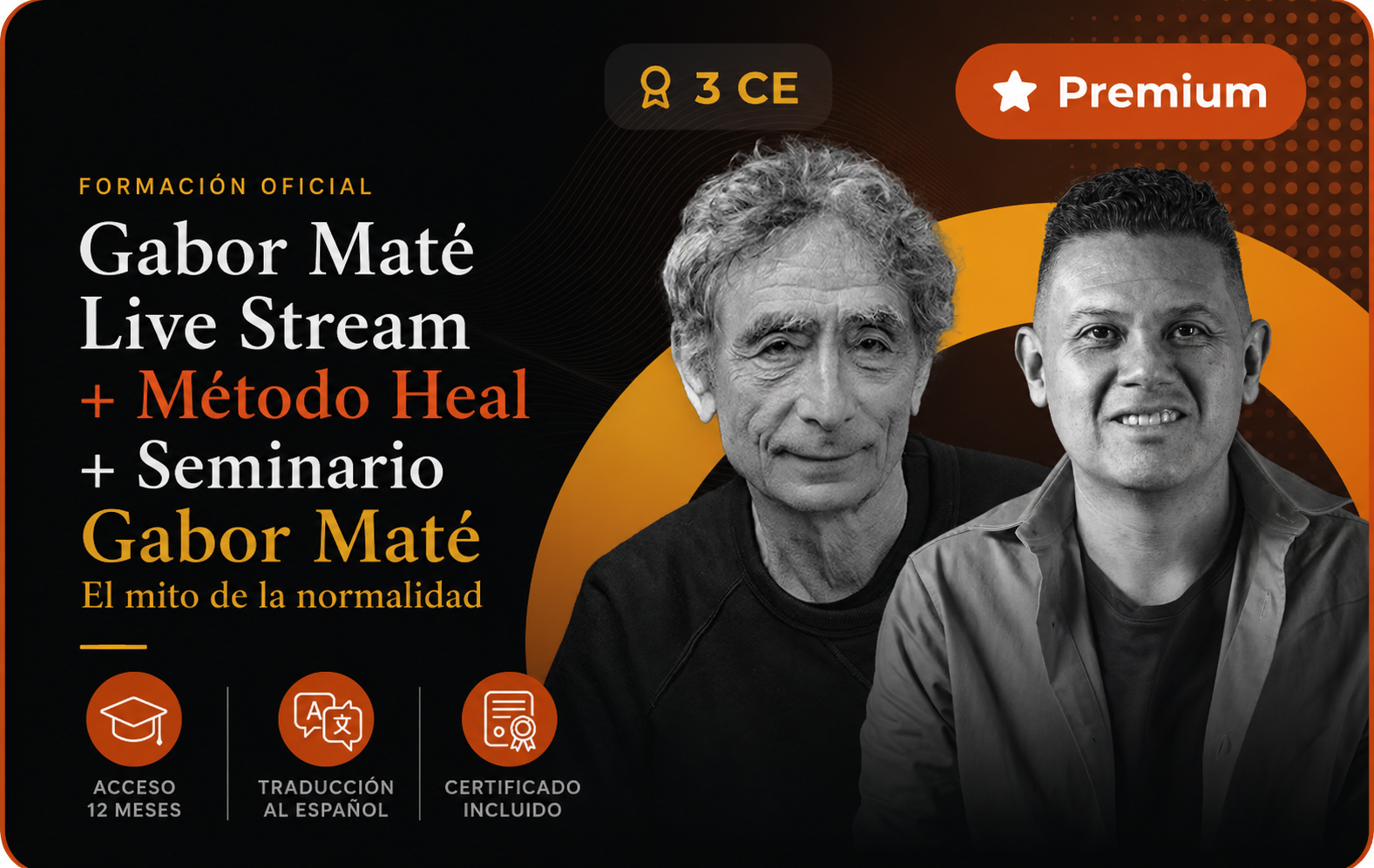 Paquete Gabor Maté: Grabaciones + Cursos Exclusivos